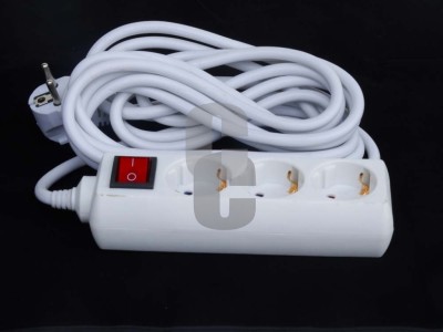 Нови предложения Разклонител 3гн. 5м. с копче                                                                                                                                                                                                                                                                                